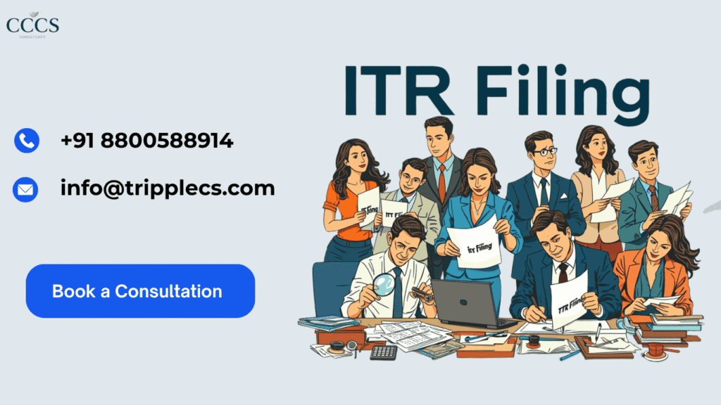 Accurate & Hassle-Free ITR Filing Services for Individuals and Businesses
