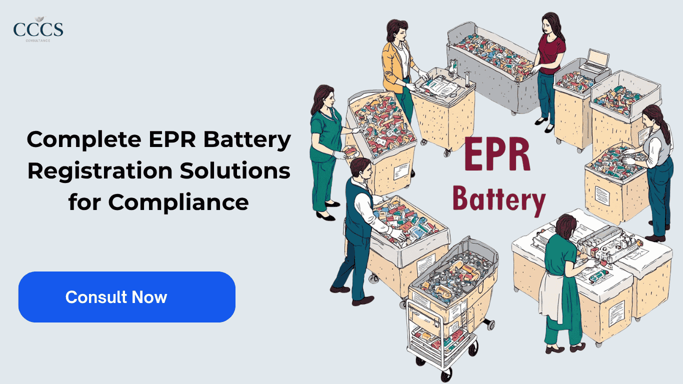 EPR Battery Registration Services for CPCB Compliance