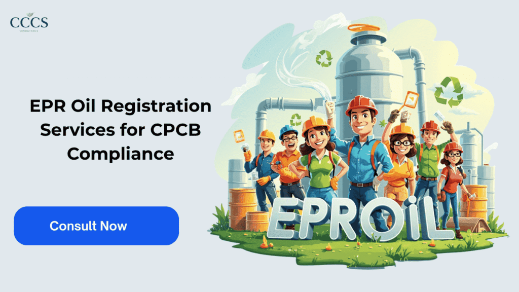 EPR Oil Registration Services for CPCB Compliance
