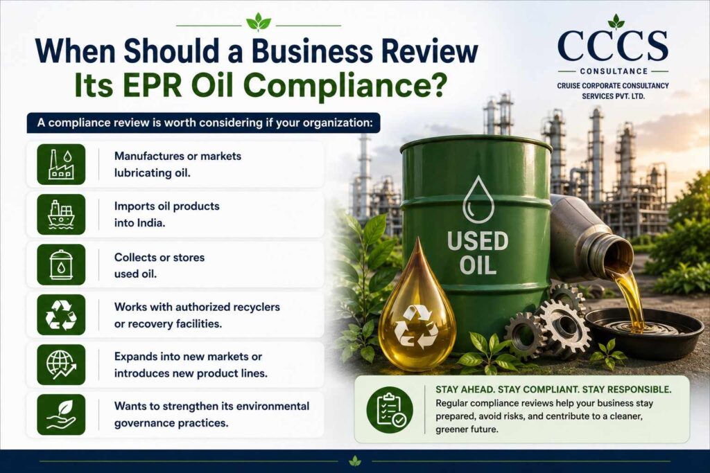 When Should a Business Review Its EPR Oil Compliance