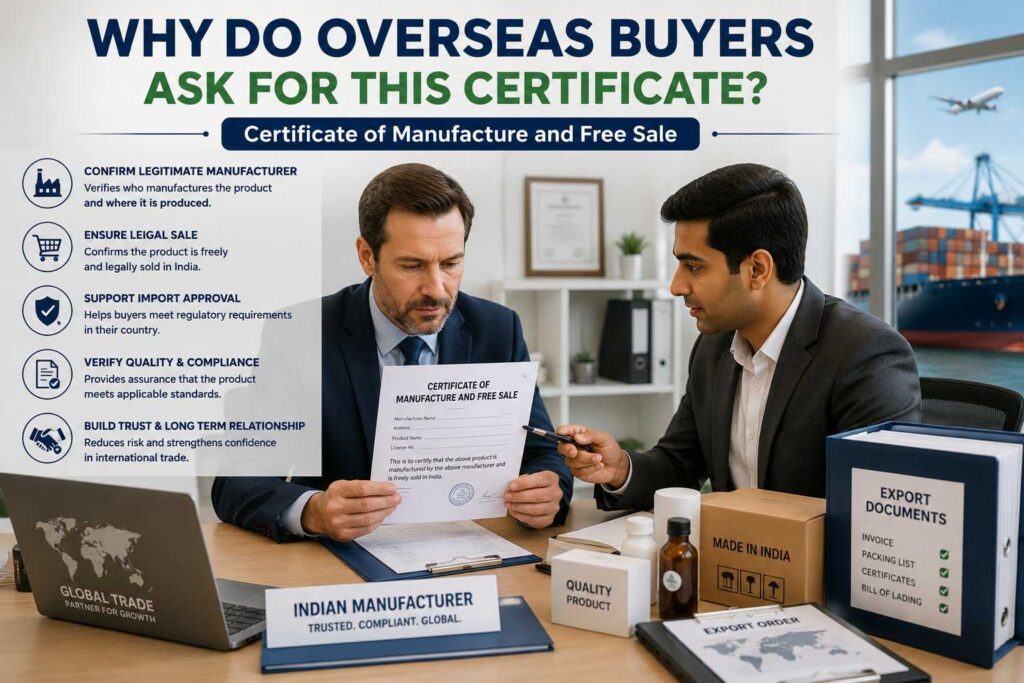 After “Why Foreign Buyers Ask for a Certificate of Manufacture and Free Sal