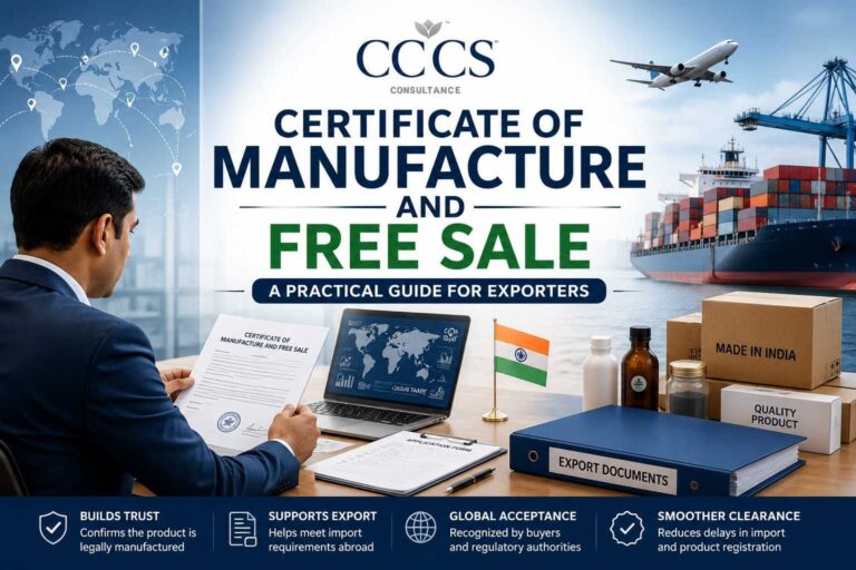 Certificate of Manufacture and Free Sale What Exporters Should Know