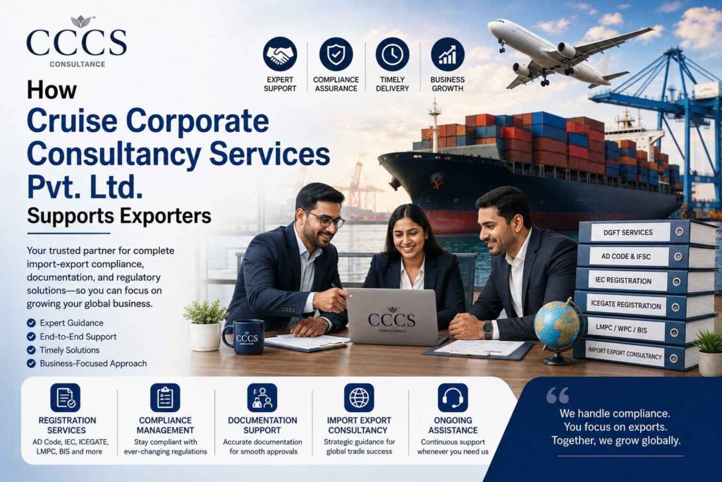 AD Code & IFSC Registration for Exporters