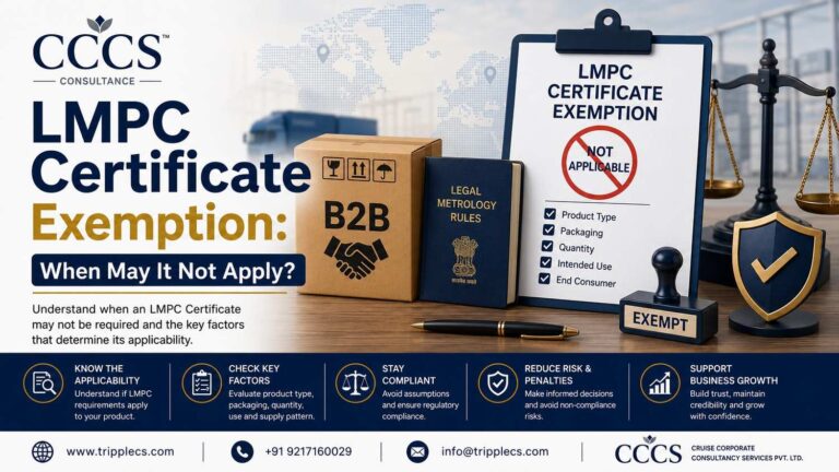 LMPC Certificate Exemption When May It Not Apply