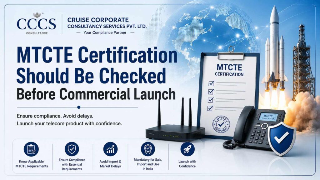 MTCTE Certification Should Be Checked Before Commercial Launch
