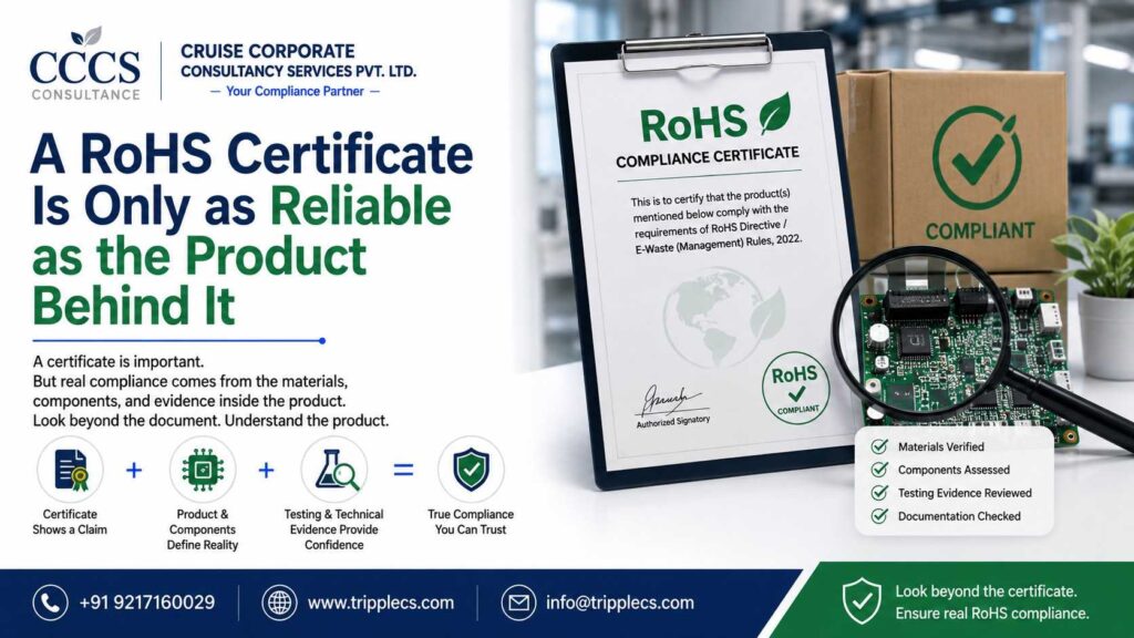A RoHS Certificate Is Only as Reliable as the Product Behind It