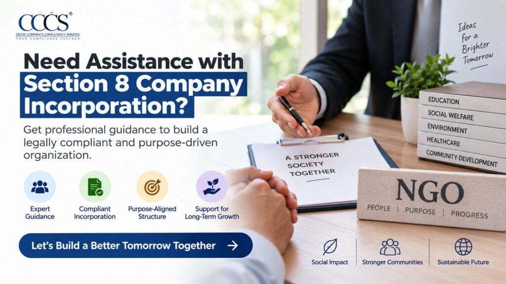 Need Assistance with Section 8 Company Incorporation?