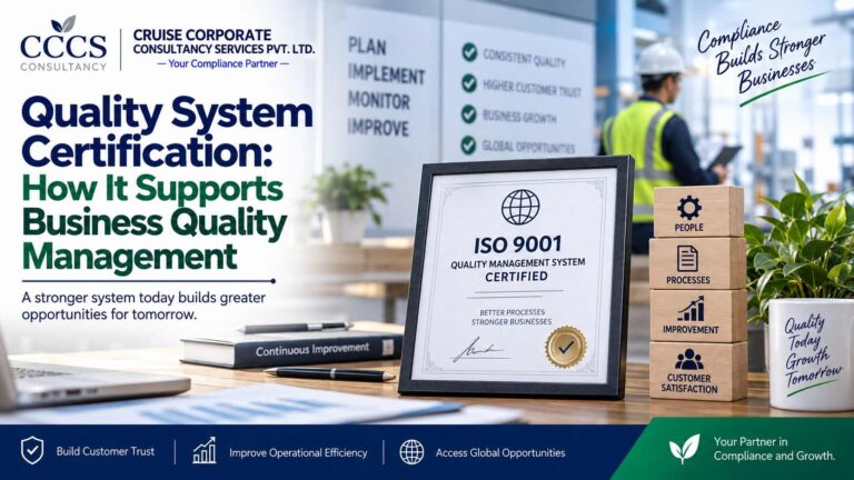 Quality System Certification How It Supports Business Quality Managemen