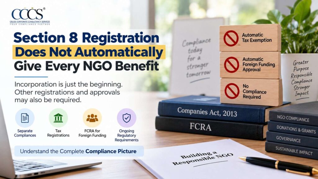 Section 8 Registration Does Not Automatically Give Every NGO Benefit