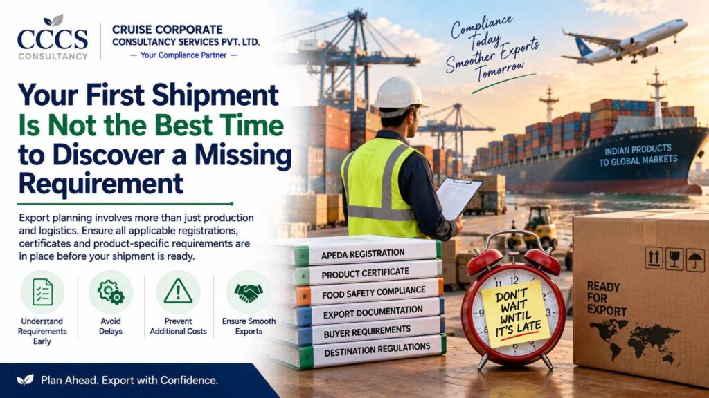 Your First Shipment Is Not the Best Time to Discover a Missing Requirement