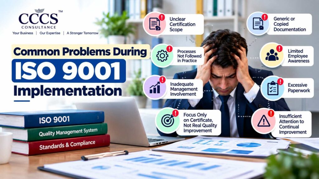 Common Problems During ISO 9001 Implementation
