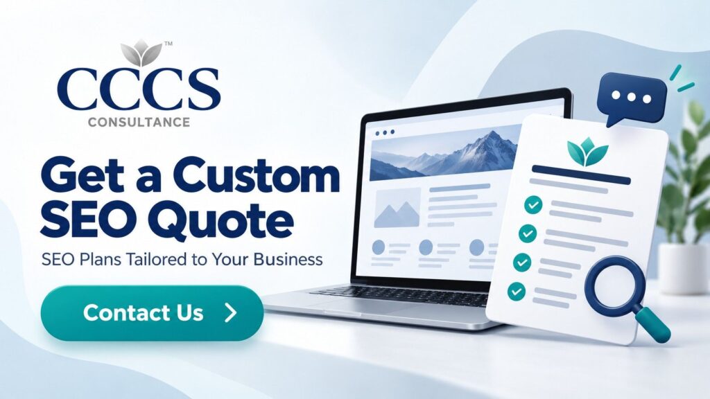 Custom SEO quote call to action