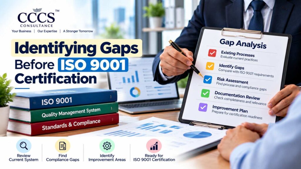 Identifying Gaps Before ISO 9001 Certification